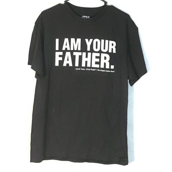 Disney Star Wars Darth Vader I Am Your Father Black Short Sleeve T Shirt Tee - Picture 3 of 7
